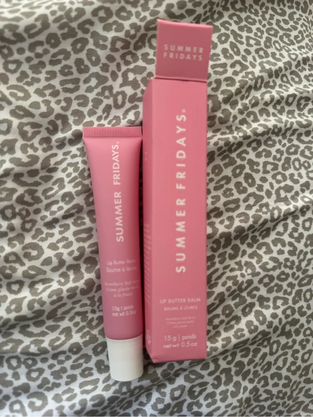 Summer Fridays Pink Lip Butter Balm - Hydrating Lip Treatment